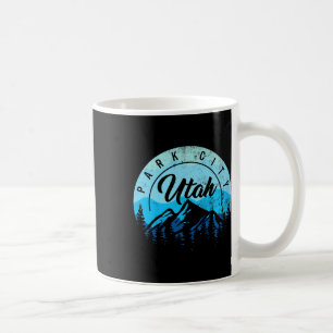 Park City Utah Ski Skiing Snowboarding Skier Snow Coffee Mug