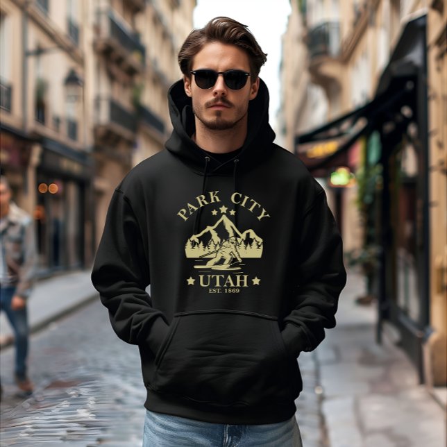 Park City Utah skiing Hoodie (Creator Uploaded)