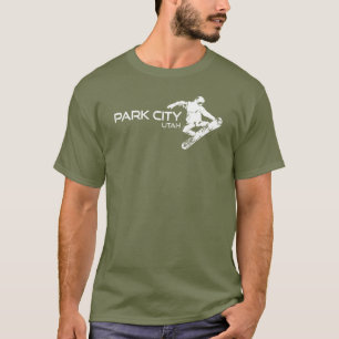 Park City Utah Snowboarder T-Shirt