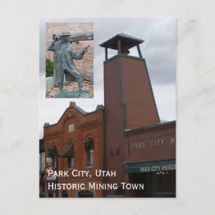 Park City Utah Souvenier Postcard