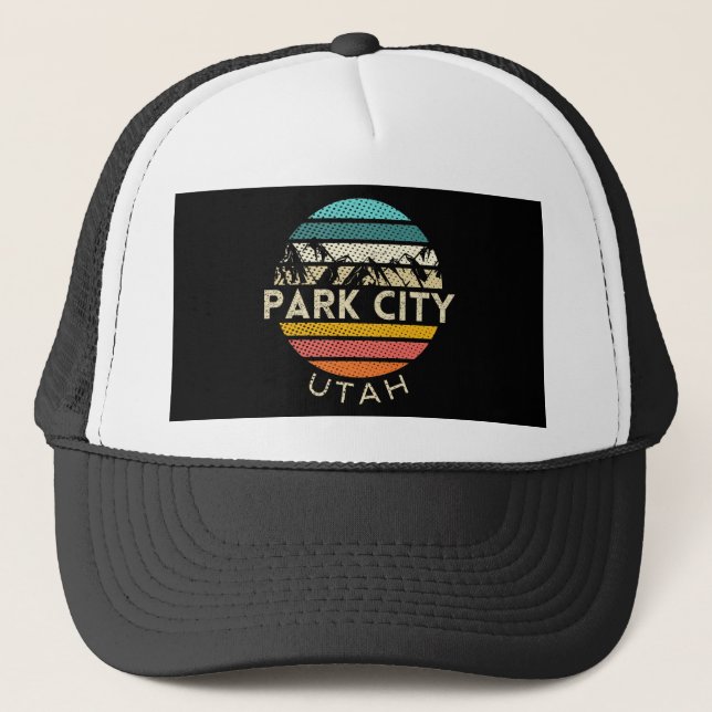 Park City Utah Trucker Hat (Front)
