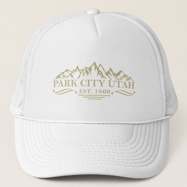 Park city Utah Trucker Hat (Front)