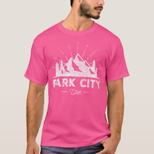 Park City Utah Ut T Shirt Vintage Hiking Retro Tee