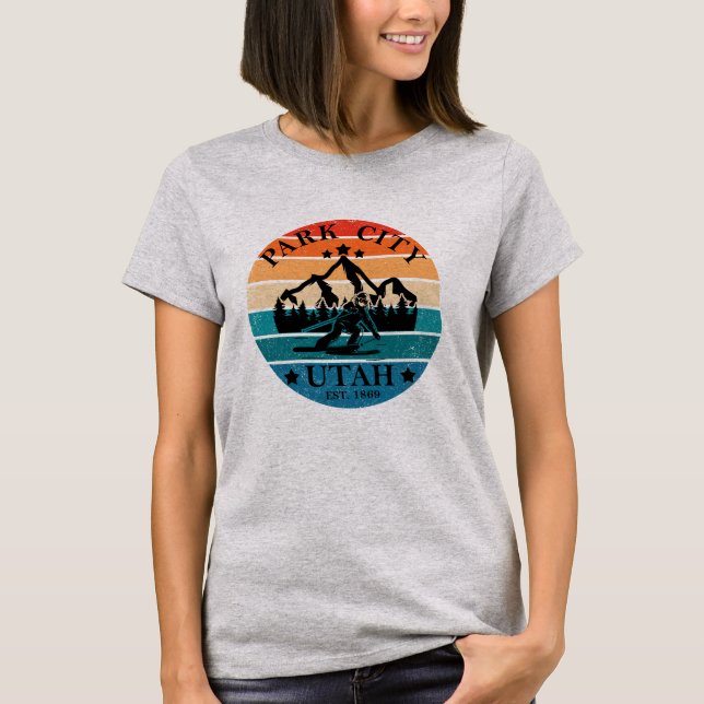 Park city Utah vintage T-Shirt (Front)