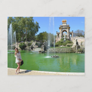 Park Ciutadella, Barcelona Postcard