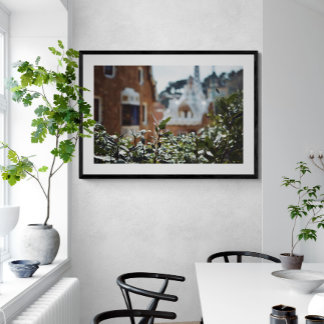 Park Güell Barcelona Photography Poster 