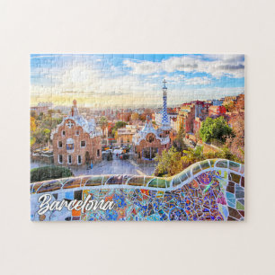 Park Guell, Barcelona, Spain Jigsaw Puzzle