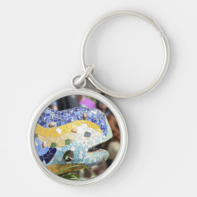 Park Guell dragon Keychain (Front)