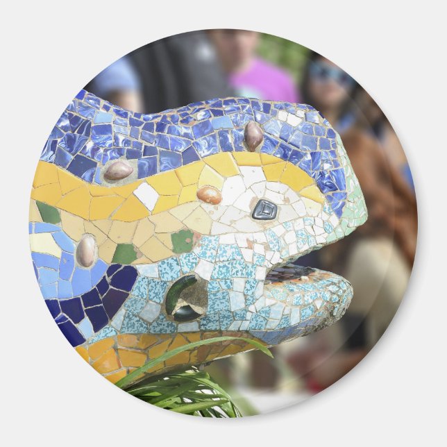 Park Guell dragon Magnet (Front)