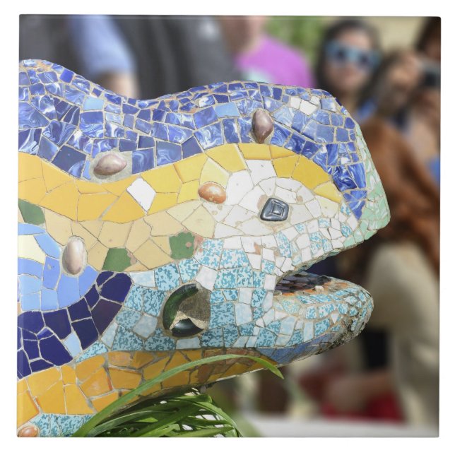 Park Guell dragon tile (Front)