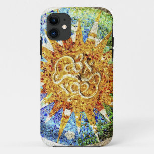 Park Guell mosaics iPhone 11 Case
