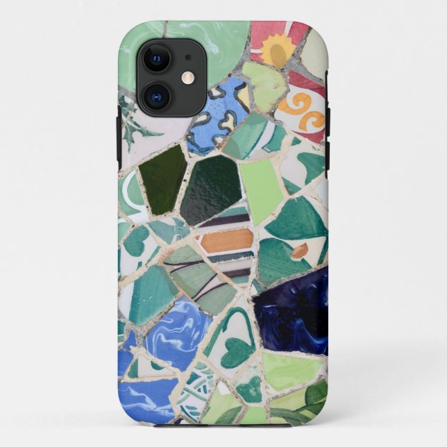 Park Guell mosaics iPhone 5 Case (Back)