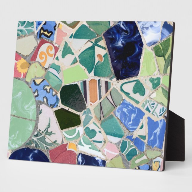 Park Guell mosaics Plaque (Side)