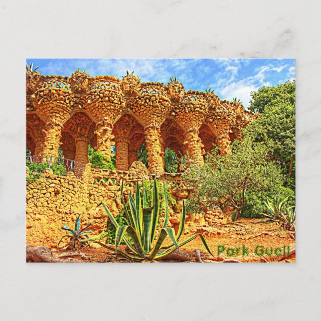 Park Guell Postcard (Front)