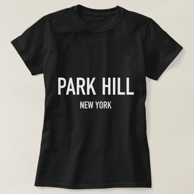 Park Hill New York Sweatshirt T-Shirt (Design Front)