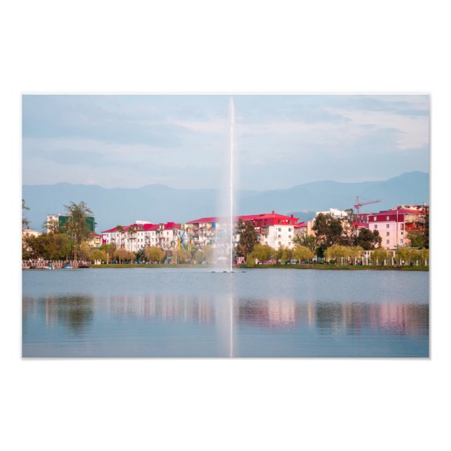 Park in Batumi Photo Print (Front)