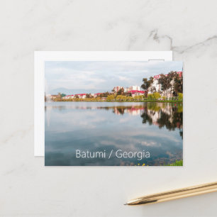 Park in Batumi  Postcard