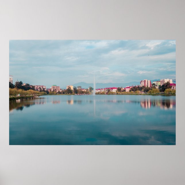 Park in Batumi Poster (Front)