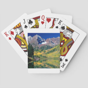 Park Maroon Bells White River Forest Playing Cards