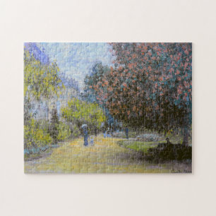 Park Monceau Monet Fine Art Jigsaw Puzzle