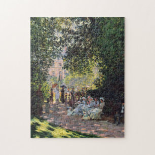 Park Monceau Monet Fine Impressionism Art Jigsaw Puzzle