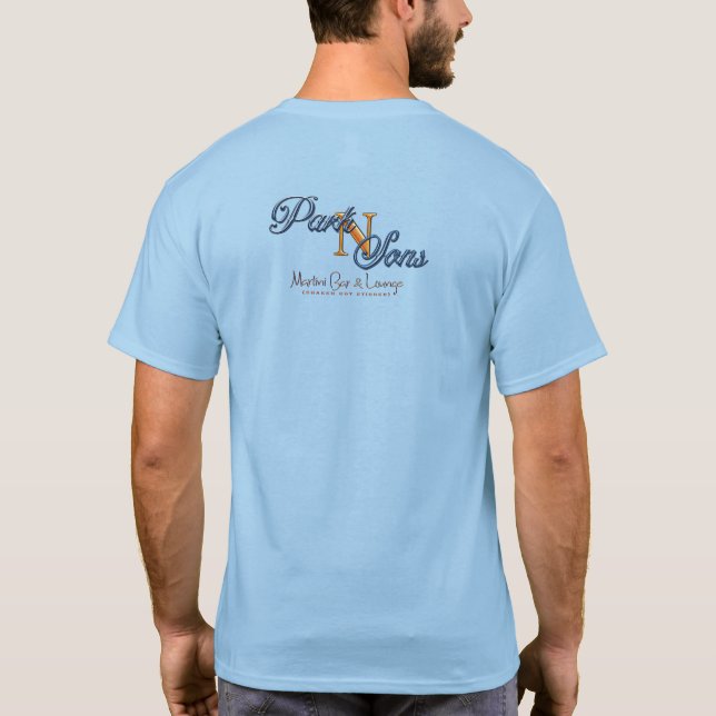 Park N Sons Martini Bar & Lounge T-Shirt (Back)