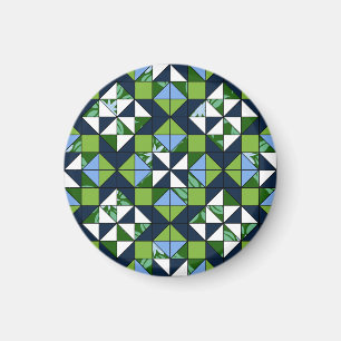 Park Outing Quilt Magnet