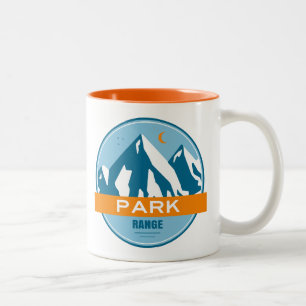 Park Range Colorado Stars Moon Two-Tone Coffee Mug