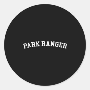 Park Ranger  Classic Round Sticker