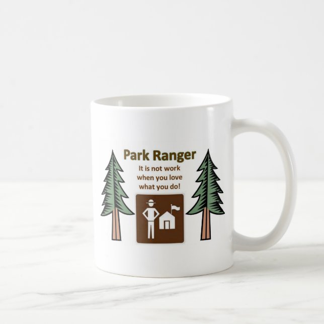 Park Ranger Coffee Mug (Right)