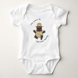 Park ranger daddy baby bodysuit