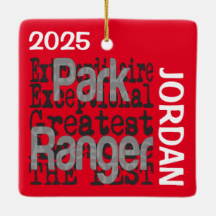 Park Ranger Extraordinaire Ceramic Ornament
