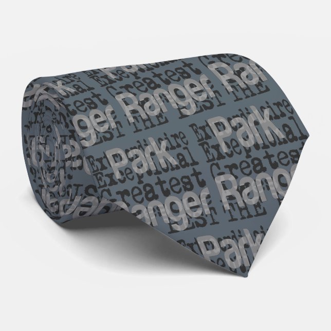 Park Ranger Extraordinaire Tie (Rolled)
