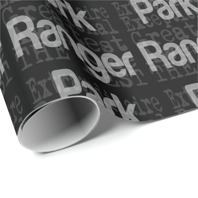 Park Ranger Extraordinaire Wrapping Paper (Roll Corner)