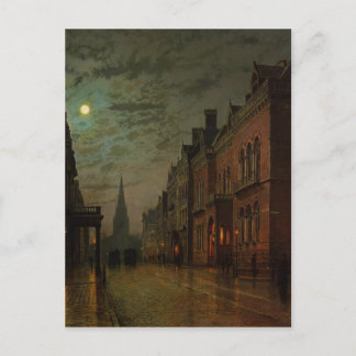Park Row, Leeds by John Atkinson Grimshaw Postcard