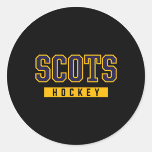 Park Scots Hockey Classic Round Sticker