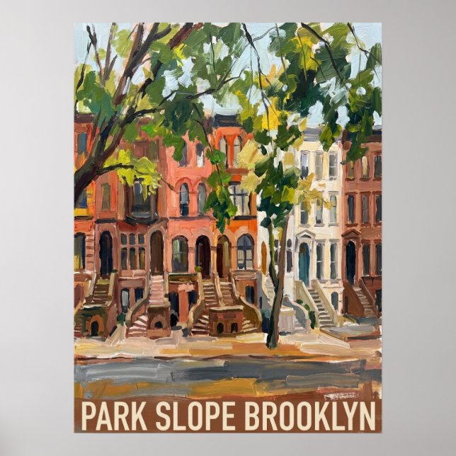 Park Slope Brooklyn New York Poster (Front)