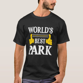 Park Surname Funny Team Family Last Name World's B T-Shirt
