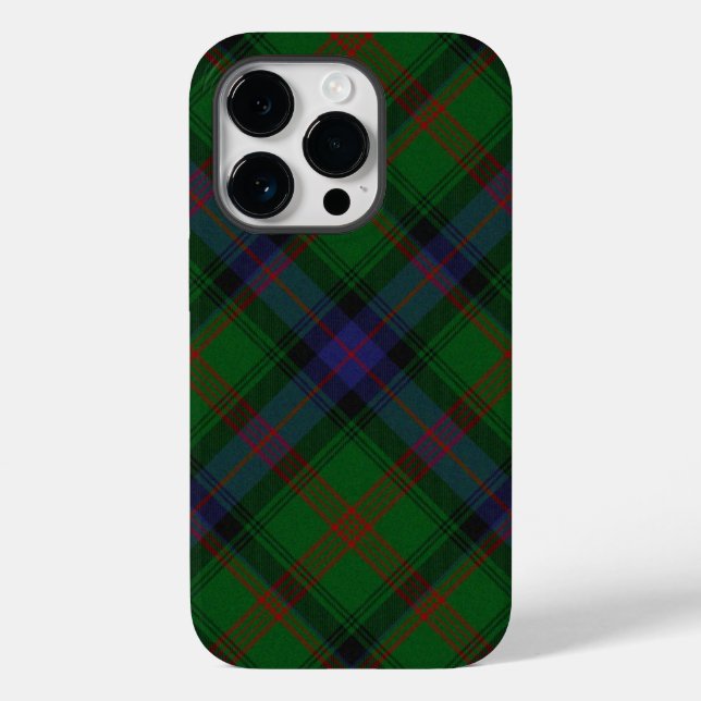 Park tartan green blue plaid Case-Mate iPhone case (Back)