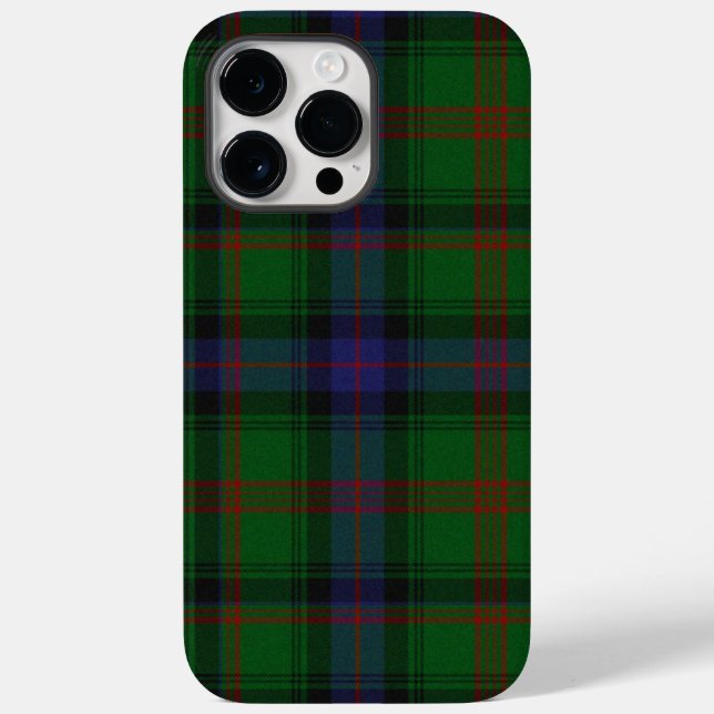Park tartan green blue plaid Case-Mate iPhone case (Back)