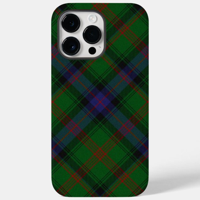 Park tartan green blue plaid Case-Mate iPhone case (Back)
