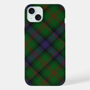 Park tartan green blue plaid iPhone 15 plus case