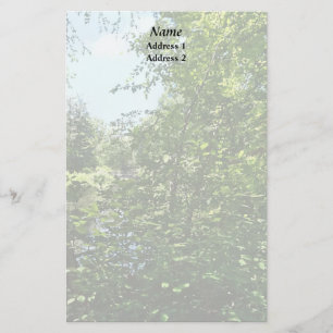 Park With Bridge in Distance Wedding Products Stationery
