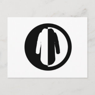 Parka Power is a cool retro mod motif Postcard