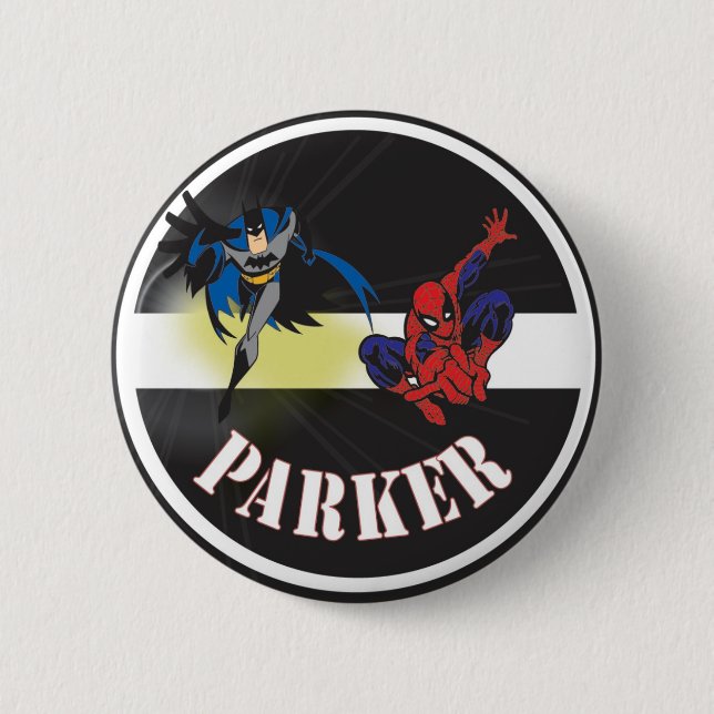 parker 6 cm round badge (Front)