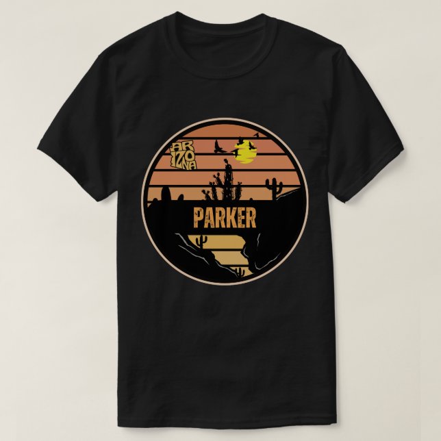 Parker, Arizona T-Shirt (Design Front)