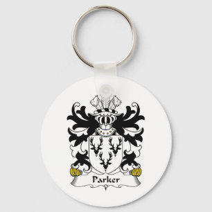 Parker Family Crest Key Ring
