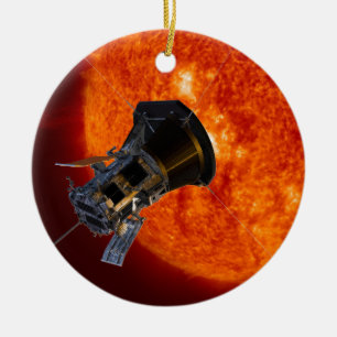 Parker Solar Probe Spacecraft Ceramic Ornament