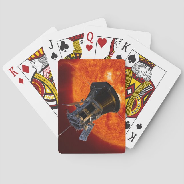 Parker Solar Probe Spacecraft Playing Cards (Back)