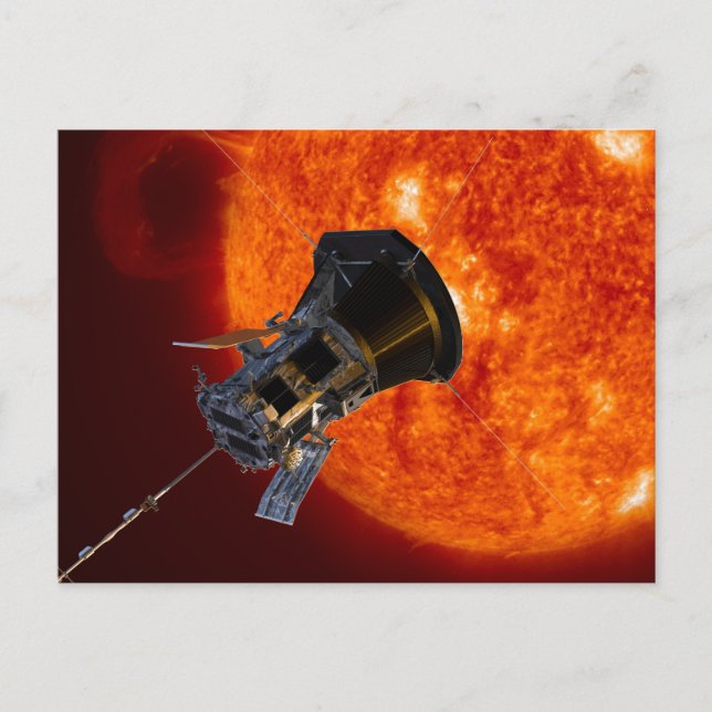 Parker Solar Probe Spacecraft Postcard (Front)